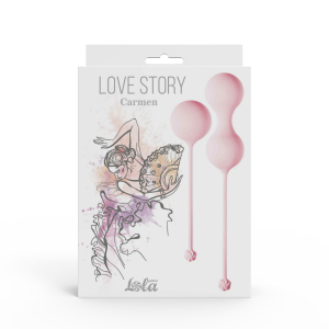 Набор вагинальных шариков Love Story Carmen Tea Rose 3011-01lola