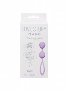 Вагинальные шарики Love Story Diaries of a Geisha Violet Fantasy 3005-05Lola