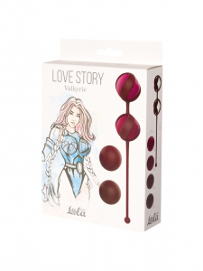 Набор Сменных Вагинальных Шариков Love Story Valkyrie Wine Red 3013-02lola