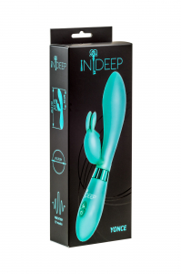 Вибратор Indeep Yonce Turquoise 7702-04indeep