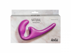 Безремневой анальный страпон Natural Seduction Purple 5010-03lola