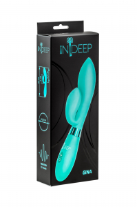 Вибратор Indeep Gina Turquoise 7700-04indeep