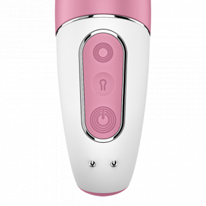 Вибратор с Функцией Расширения Satisfyer Air Pump Bunny 2 light red 038575SA