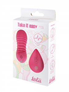 Пульсирующие виброшарики на пультеTake it Easy Era Pink 9021-08lola