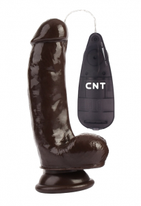 Вибратор CNT 6.9'' Stud Realistic Dildo Brown CNT-180094D