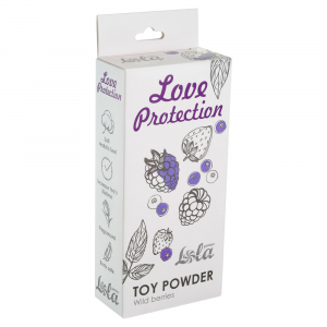 Пудра для игрушек ароматизированная Love Protection Лесные ягоды 30гр 1825-01Lola