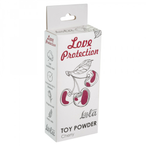 Пудра для игрушек ароматизированная Love Protection Вишня 15гр 1821-00Lola