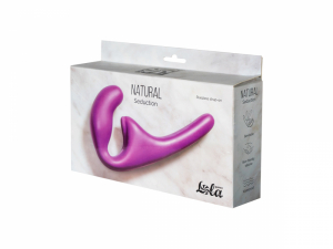 Безремневой анальный страпон Natural Seduction Purple 5010-03lola