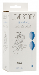 Вагинальные шарики Love Story Scarlet Sails Sky Blue 3003-04Lola