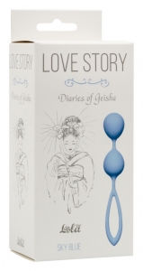 Вагинальные шарики Love Story Diaries of a Geisha Sky Blue 3005-04Lola