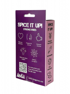 Перезаряжаемая анальная пробка Spice it Up Charm 8021-02lola