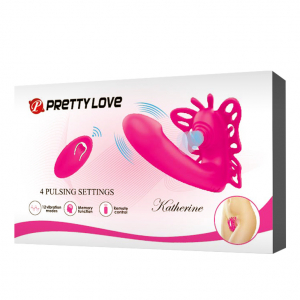 Вибратор с клиторальной и вагинальной стимуляциями Pretty Love BI-014849W-1