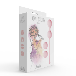 Набор вагинальных шариков Love Story Diva Tea Rose 3012-01lola