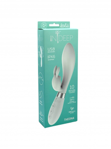 Перезаряжаемый вибратор Indeep PRO Theona White 7707-01indeep