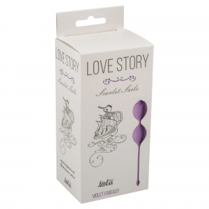 Вагинальные шарики Love Story Scarlet Sails Violet Fantasy 3003-05Lola