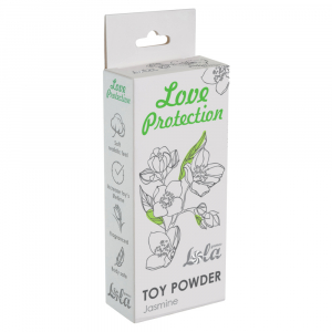 Пудра для игрушек ароматизированная Love Protection Жасмин 15гр 1822-00Lola