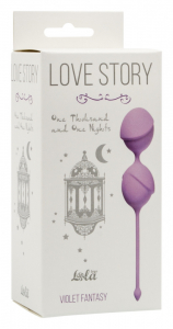 Вагинальные шарики Love Story One Thousand and One Nights Violet Fantasy 3004-05Lola